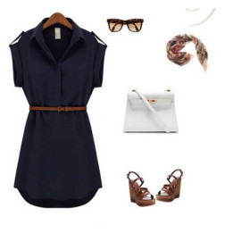 Robe tissus fluide