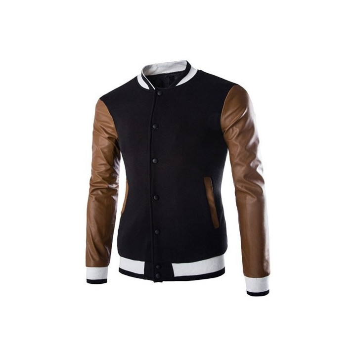 Veste Black & Camel