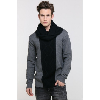 Pull à Col Tricoté