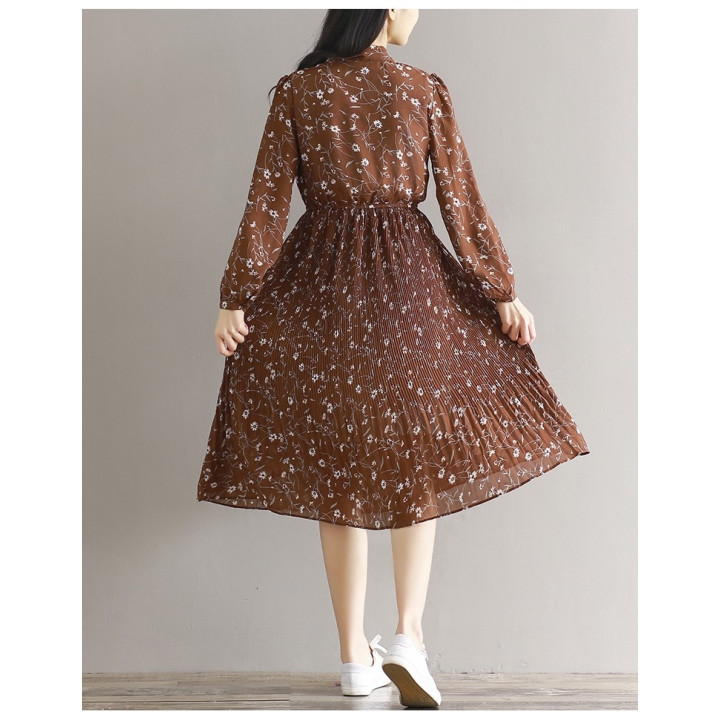 Robe japonaise verte style mori