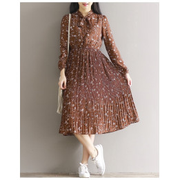 Robe japonaise marron style mori