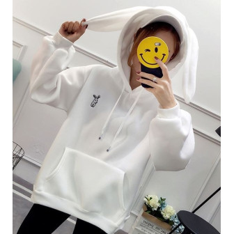 Sweat coréen capuche oreilles lapin