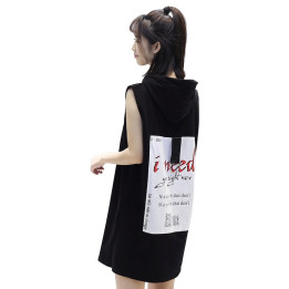 Robe été coton capuche