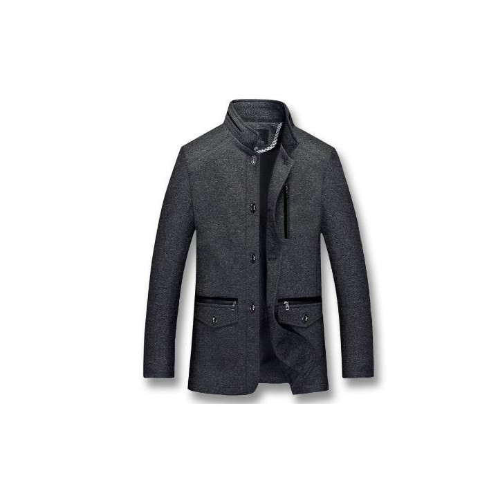 Veste automne col mao