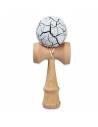 Jouet japonais coréen Kendama diametre 4 CM bois blanc