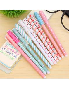 Stylo japonais coréen Kawaii multicolore - posé vrac