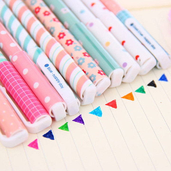 Stylo japonais coréen Kawaii multicolore - biais vrac