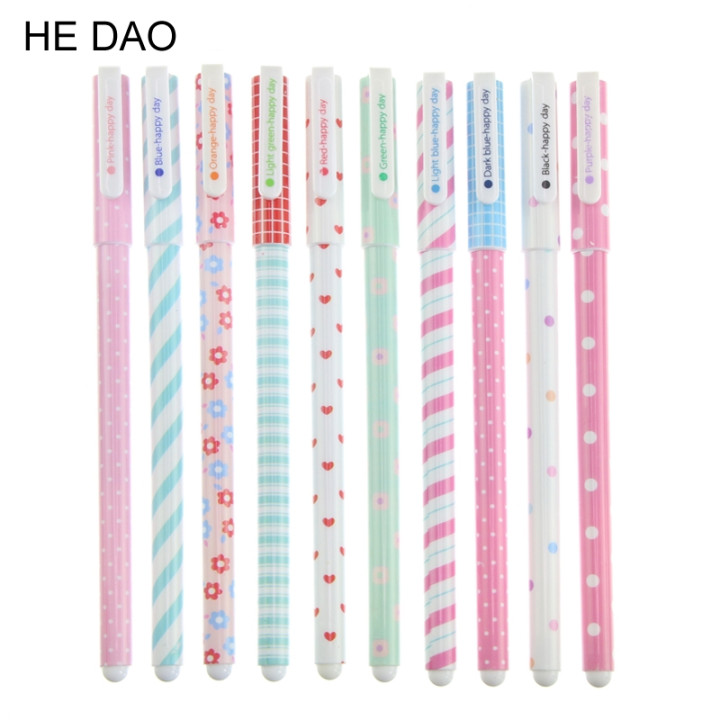 Stylo japonais coréen Kawaii multicolore - dessus vrac