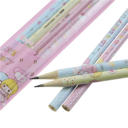 Papeterie japonaise - Crayon à papier kawaii frère et soeur - mines et crayons