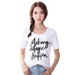 Vêtements japonais et coréens - T-Shirts japonais et coréen - T-shirt coréen Making magic happen