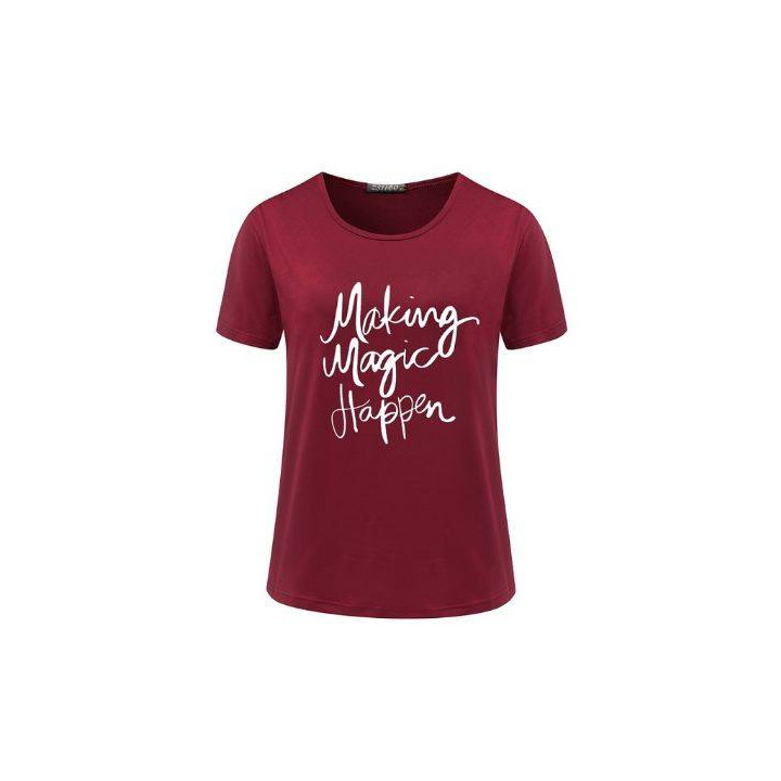 Vêtements japonais et coréens - T-Shirts japonais et coréen - T-shirt coréen Making magic happen
