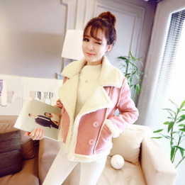 Veste courte automne rose
