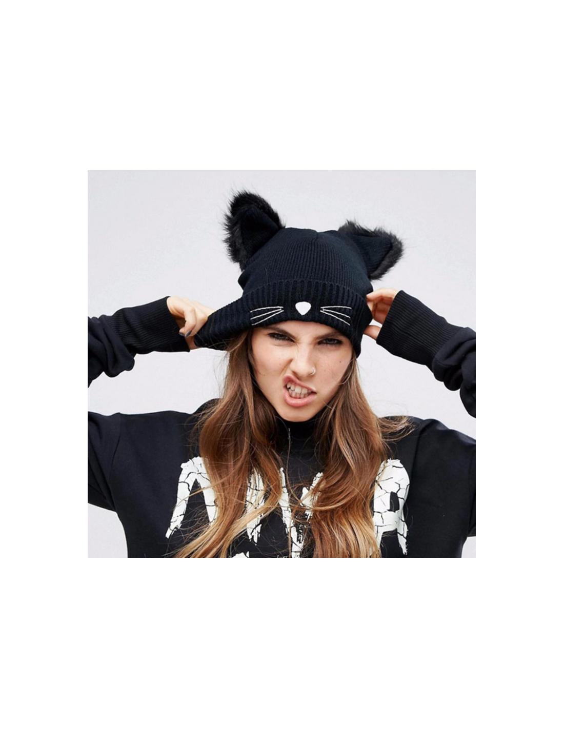 Mode Femme Japonais Et Coreens Pour Femmes Accessoires Japonais Et Coreens Pour Femmes Bonnet Chat Mode Femme Japonais Et Coreens Pour Femmes Accessoires Japonais Et Coreens Pour Femmes Bonnet Chat