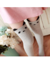 Chaussettes hautes Kawaii motifs animaux