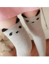 Chaussettes hautes Kawaii motifs animaux