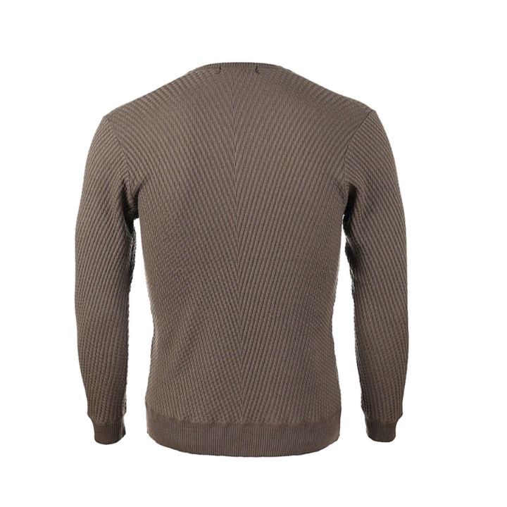 Pull à encolure boutonnée