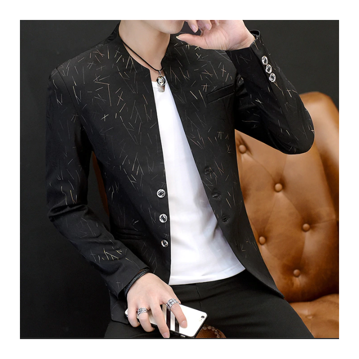 Veste blazer imprimé
