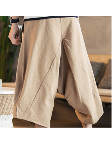 Pantalon japonais sarouel homme