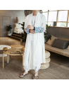 Kimono long blanc