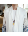 Kimono long blanc