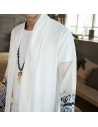 Kimono long blanc