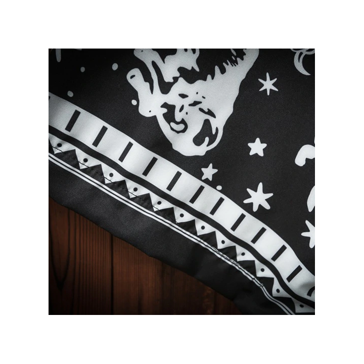 Kimono cardigan noir et blanc