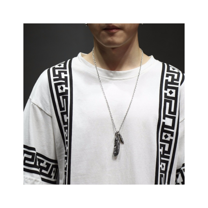 T-shirt Harajuku white & Black