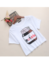 Crop top imprimé Nutella