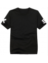 T-shirt HipHop noir symboles