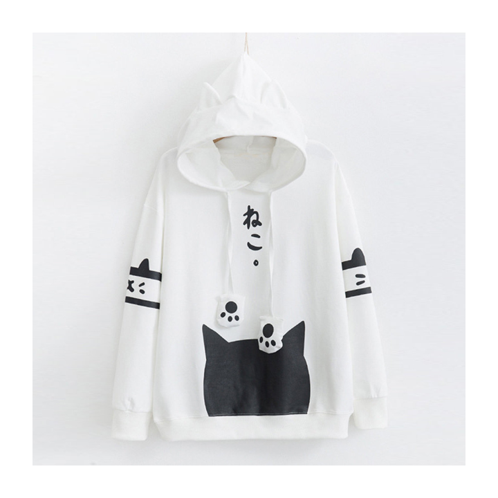Sweat à capuche Kitty