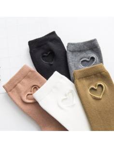 Chaussettes kawai coeur