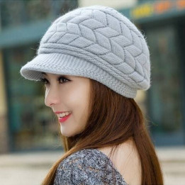 Bonnet coréen avec visière