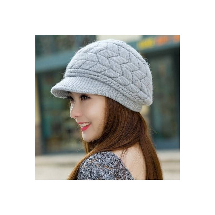 Bonnet coréen avec visière