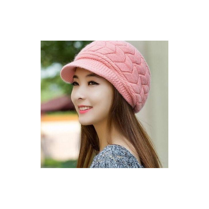 Bonnet coréen avec visière