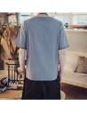 T-shirt homme avec broderie sur les manches