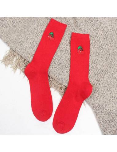 Chaussettes Fruits Cerise