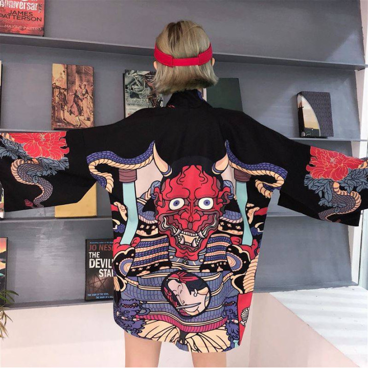 Kimono Akai kami