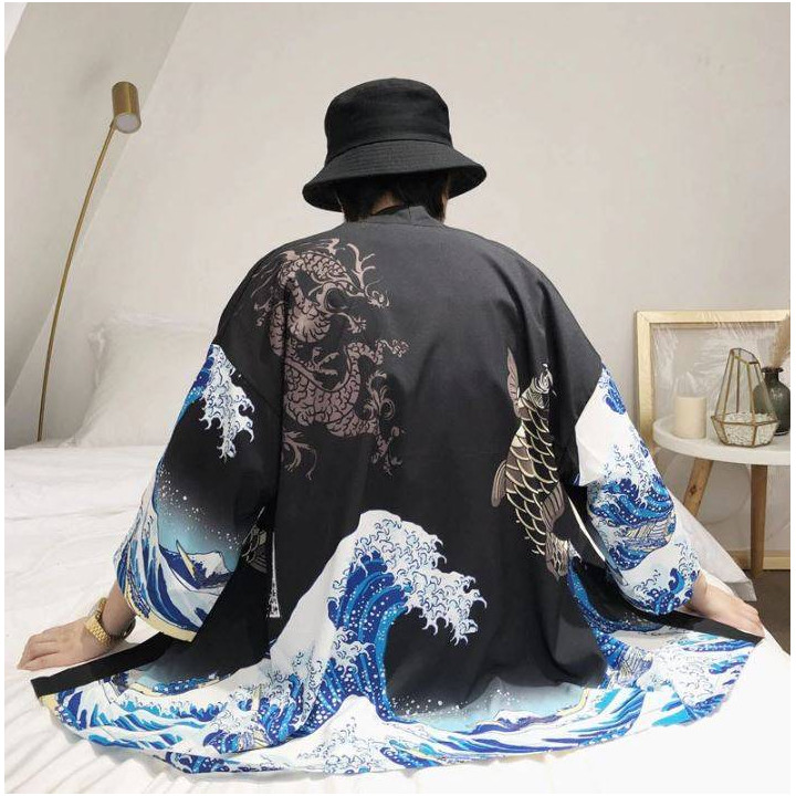 Kimono Nami Noir