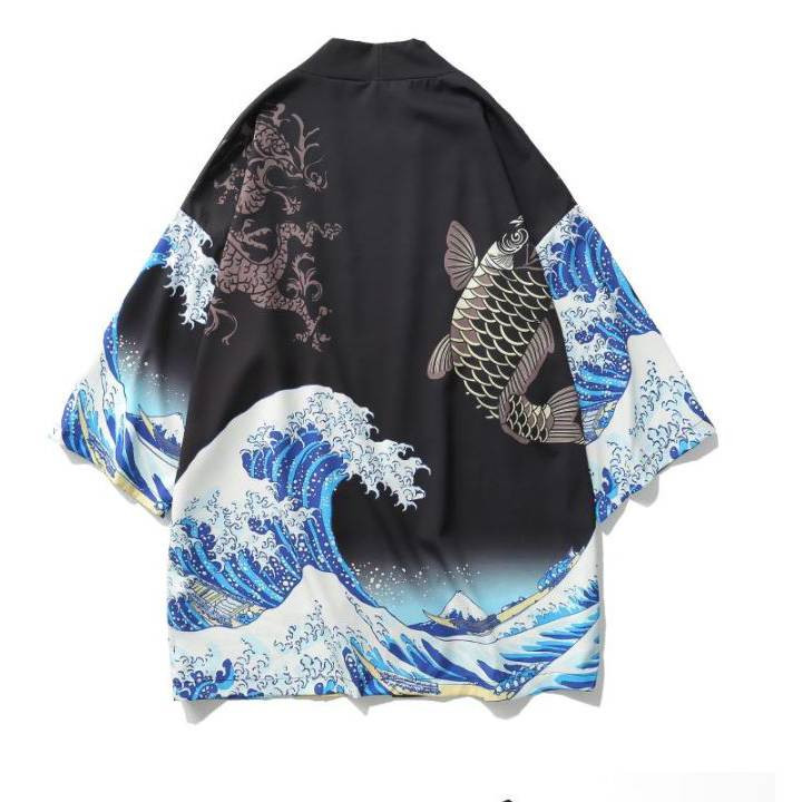 Kimono Nami Noir