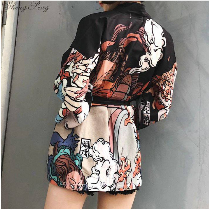 Kimono Moji noir
