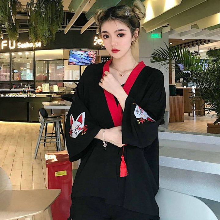 Kimono Neko avec ceinture