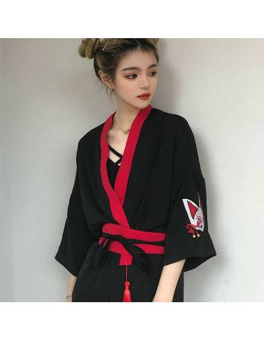 Kimono Neko avec ceinture