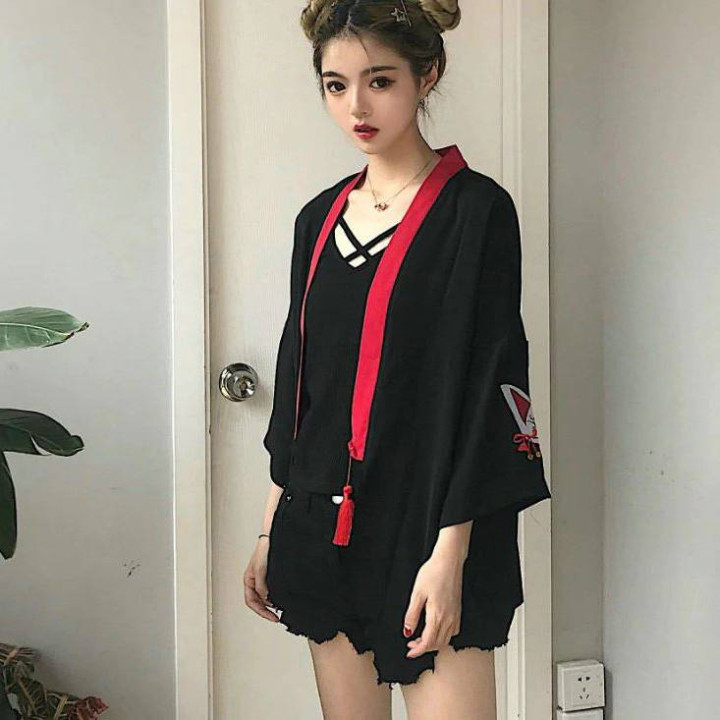 Kimono Neko avec ceinture