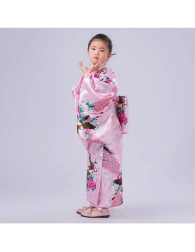 Kimono japonais enfant fille