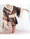 Kimono de nuit imprimés floraux