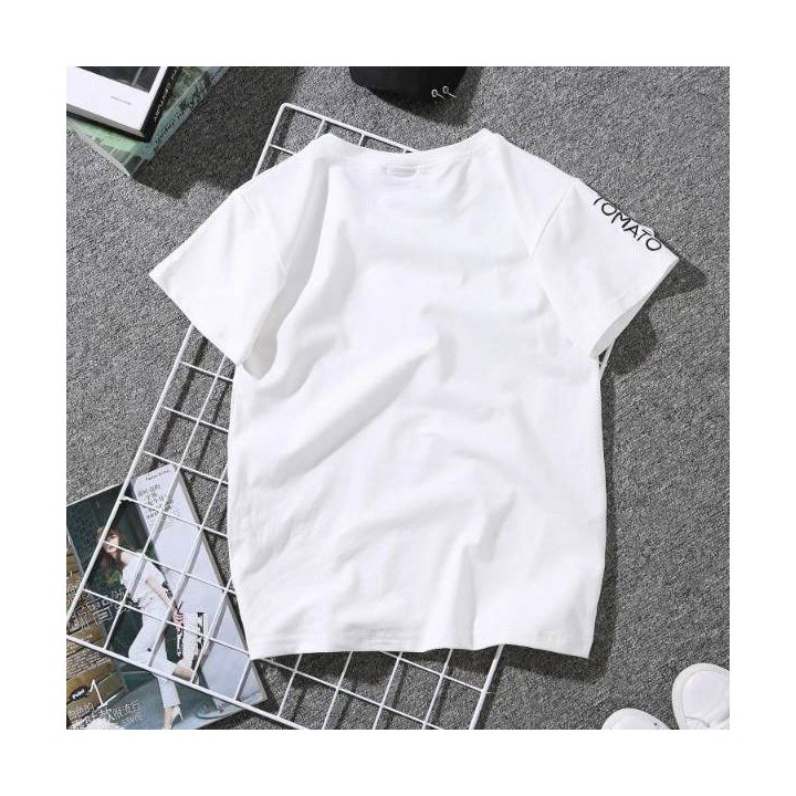 Vêtements japonais et coréens pour filles - T-Shirts japonais et coréens pour femmes -  T-shirt Kokoro
