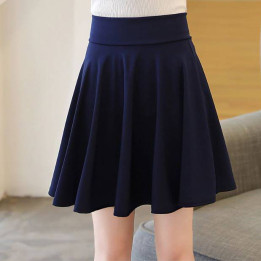 Jupe patineuse taille haute