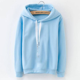 Sweat à capuche flashy bleu