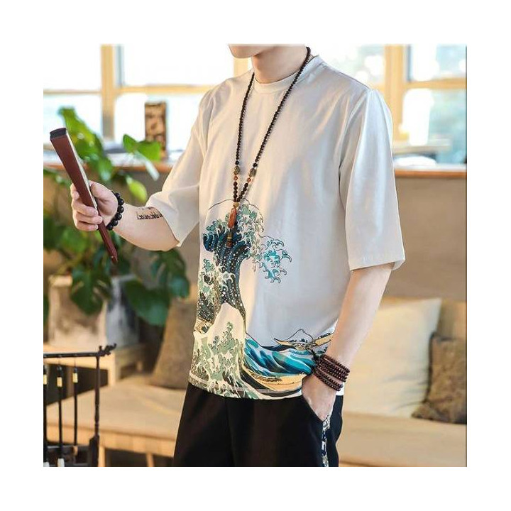 T-shirt Ōkina nami