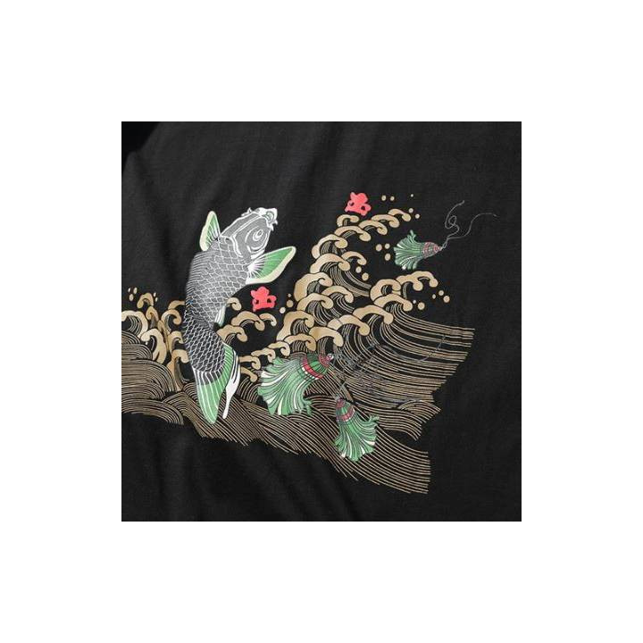 T-shirt Sakana dorée